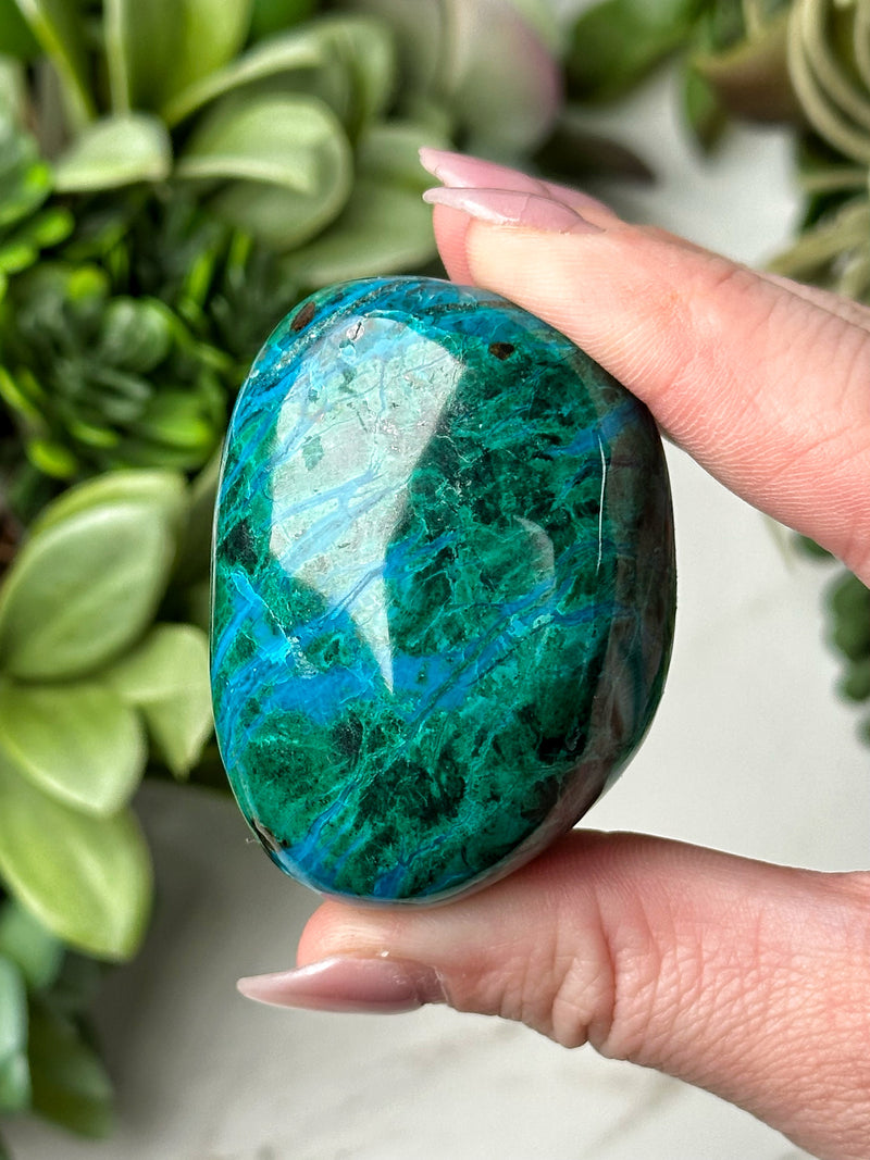 Chrysocolla Palmstone - #14