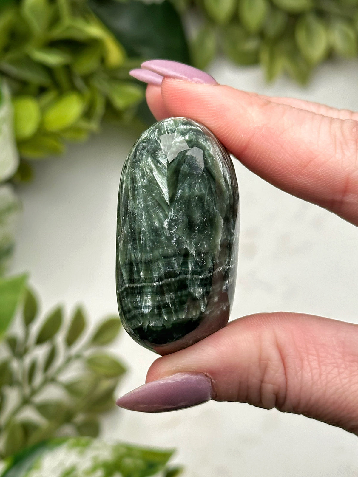 Seraphinite Palmstone - #2