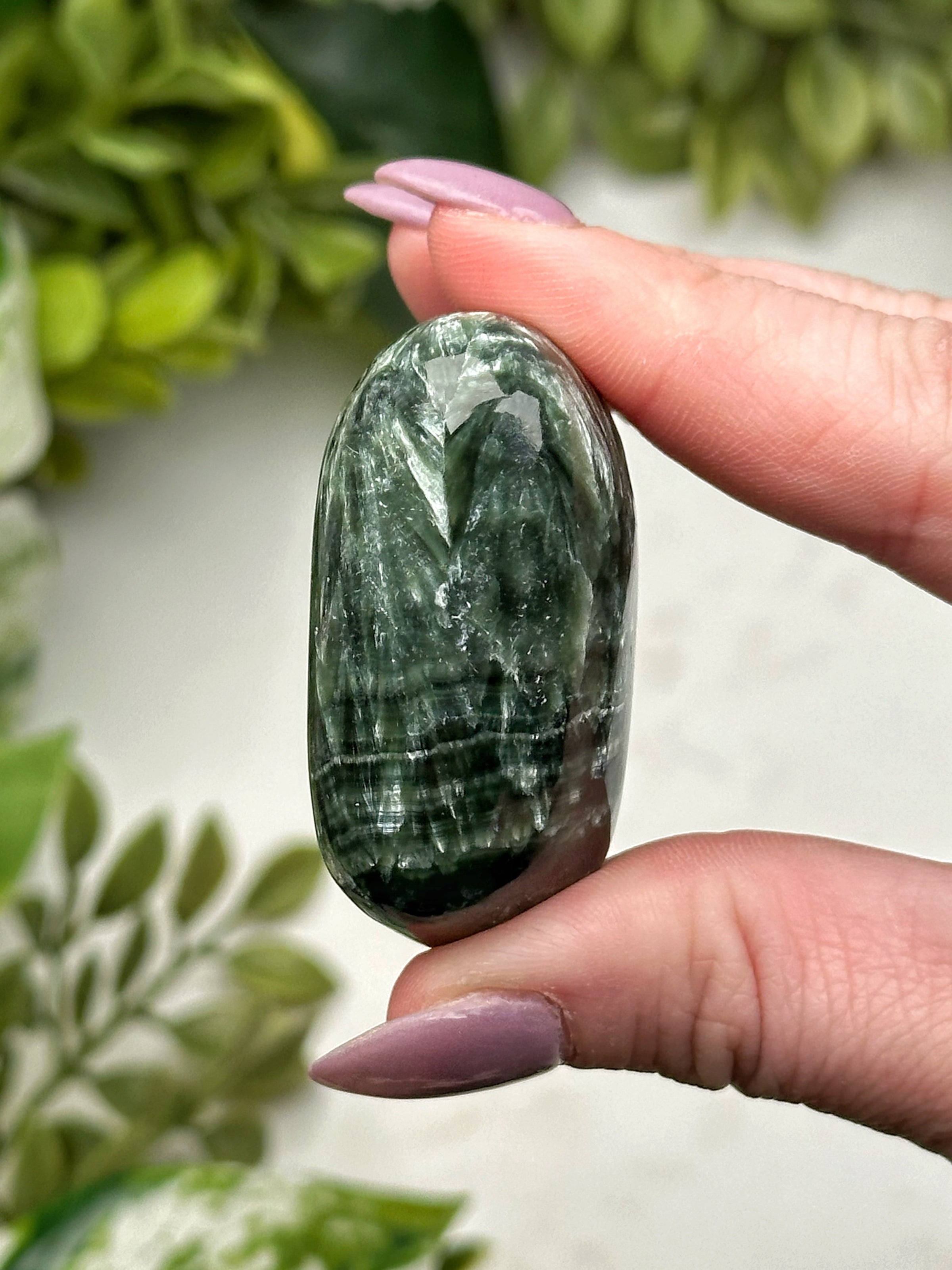 Seraphinite Palmstone - #2