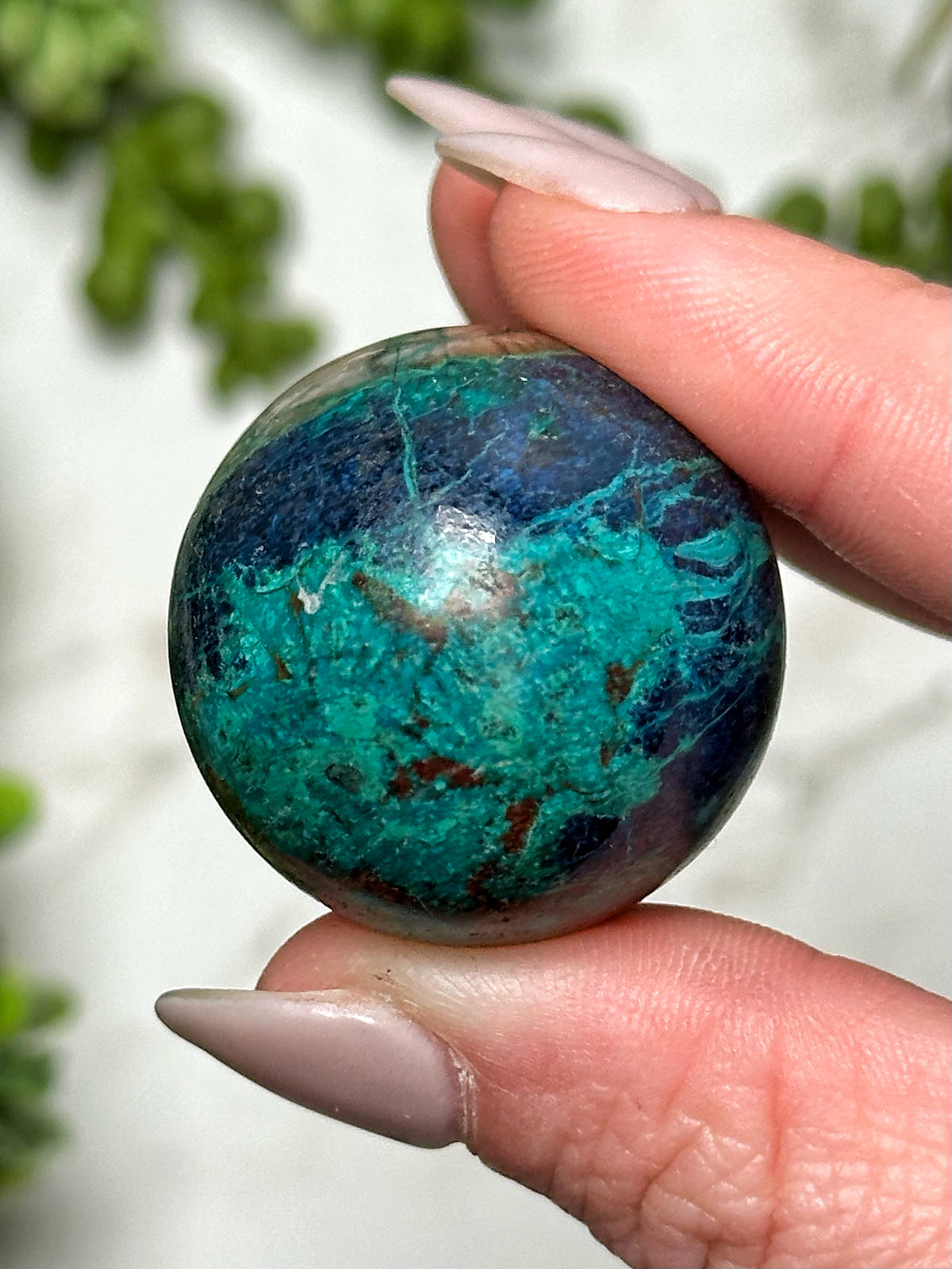 Shattuckite Sphere - #4