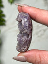 Grape Agate Palmstone - #13