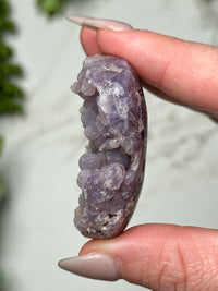 Grape Agate Palmstone - #13