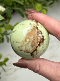 Chrysoprase Sphere - #10
