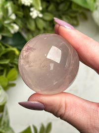 Star Rose Quartz Sphere - #11