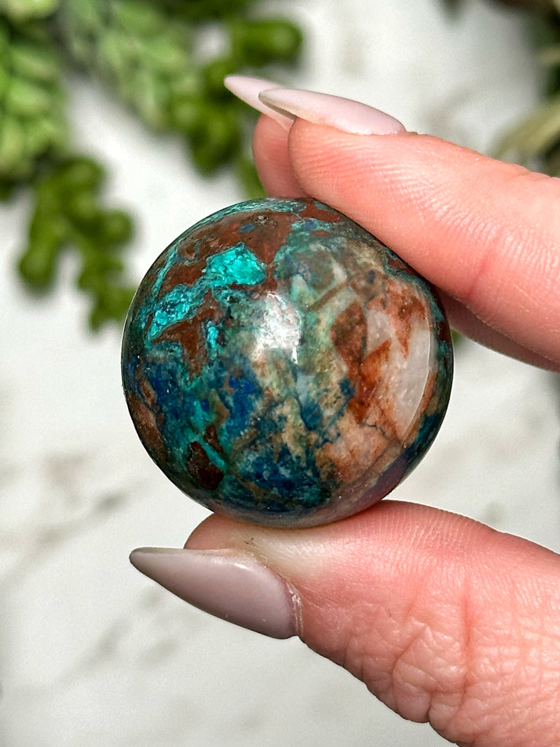 Shattuckite Sphere - #5
