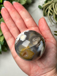 Orca Agate Sphere - #14