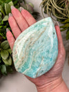 Blue Aragonite Flame - #6
