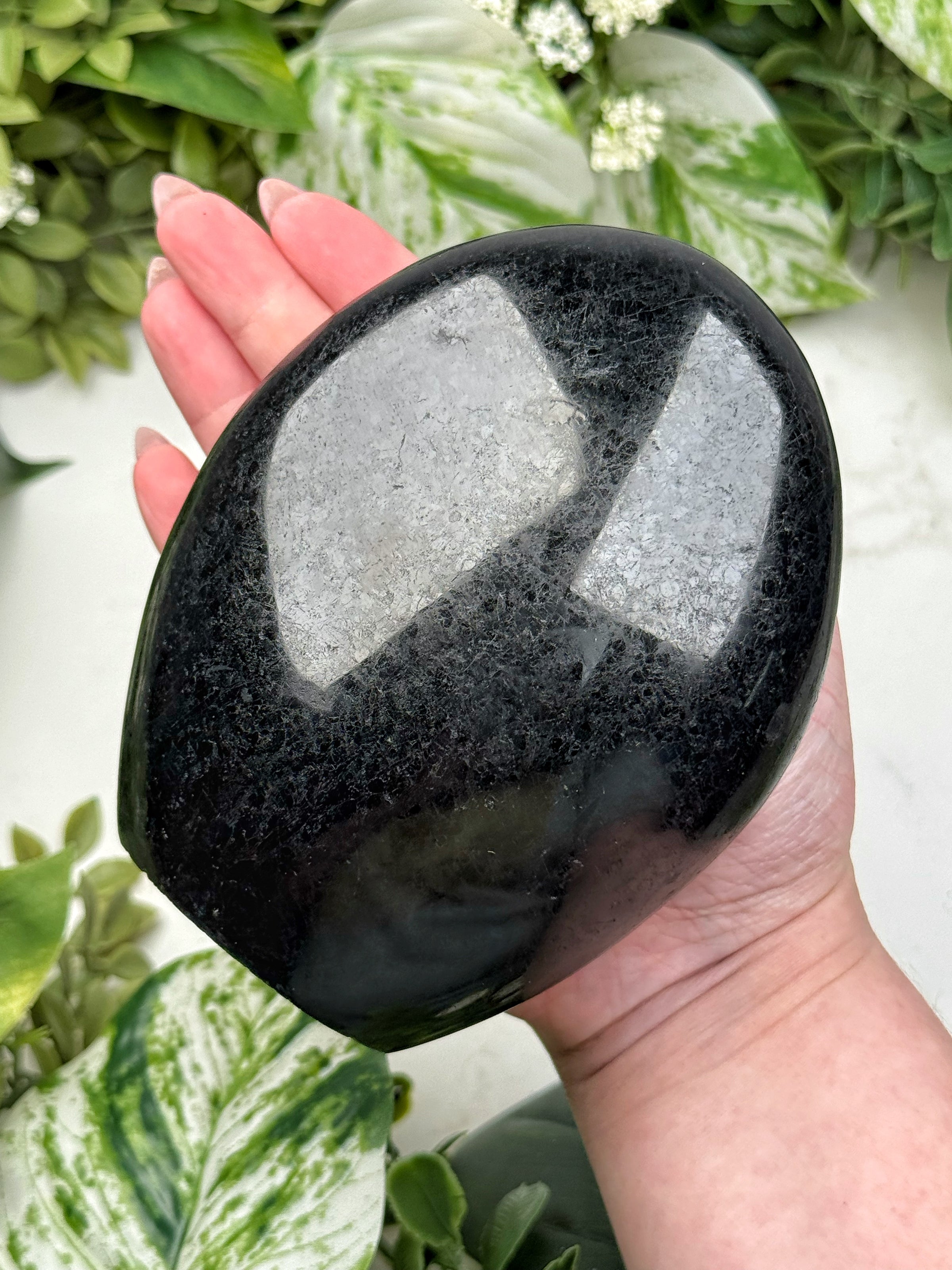 Black Tourmaline Freeform - #16