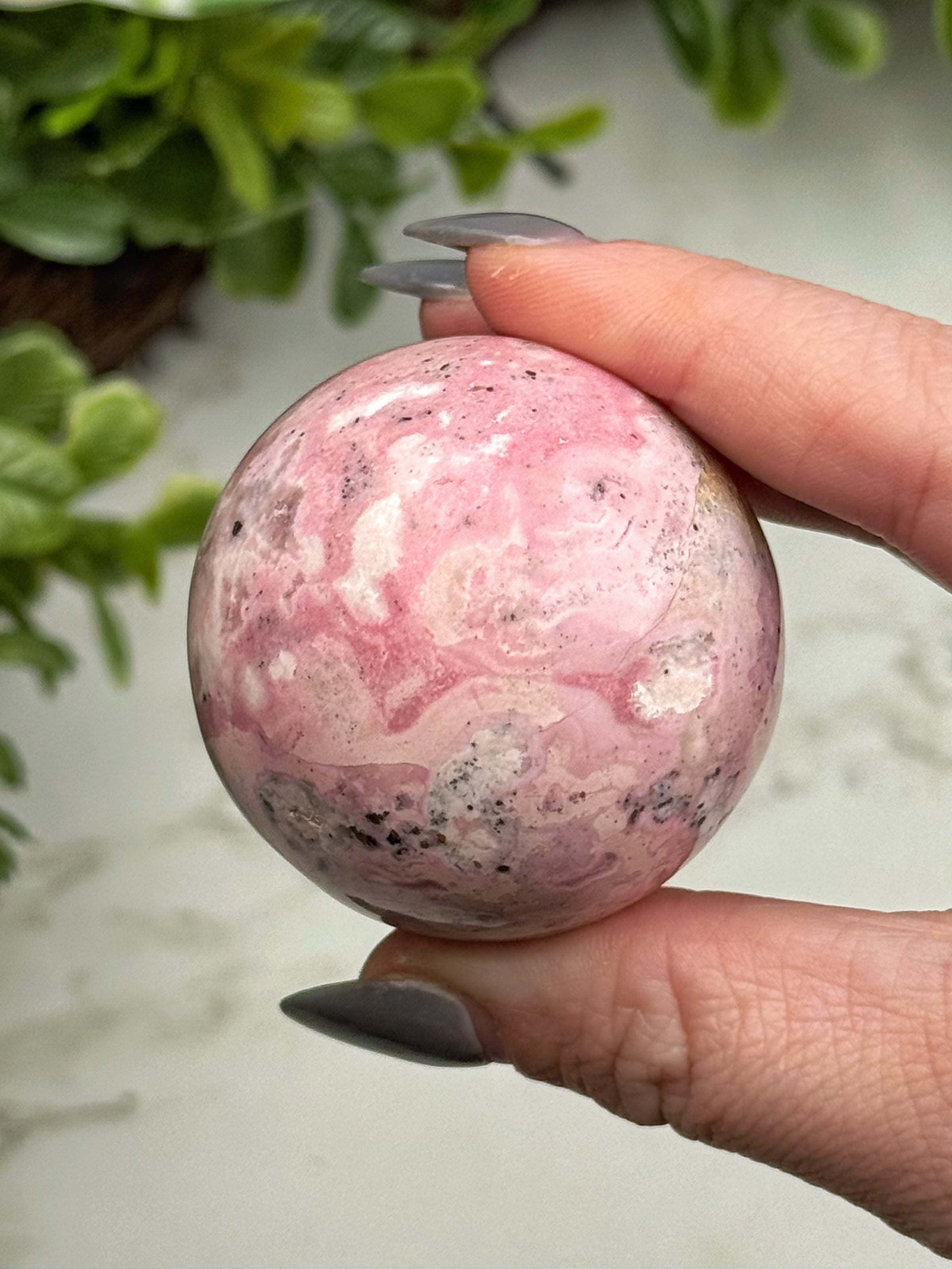 Rhodonite Sphere - #15