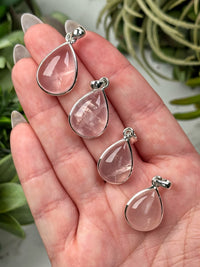 Rose Quartz Pendants - Heart Chakra - No. 53
