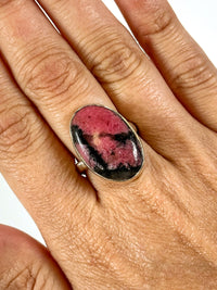 Rhodonite Ring - #1