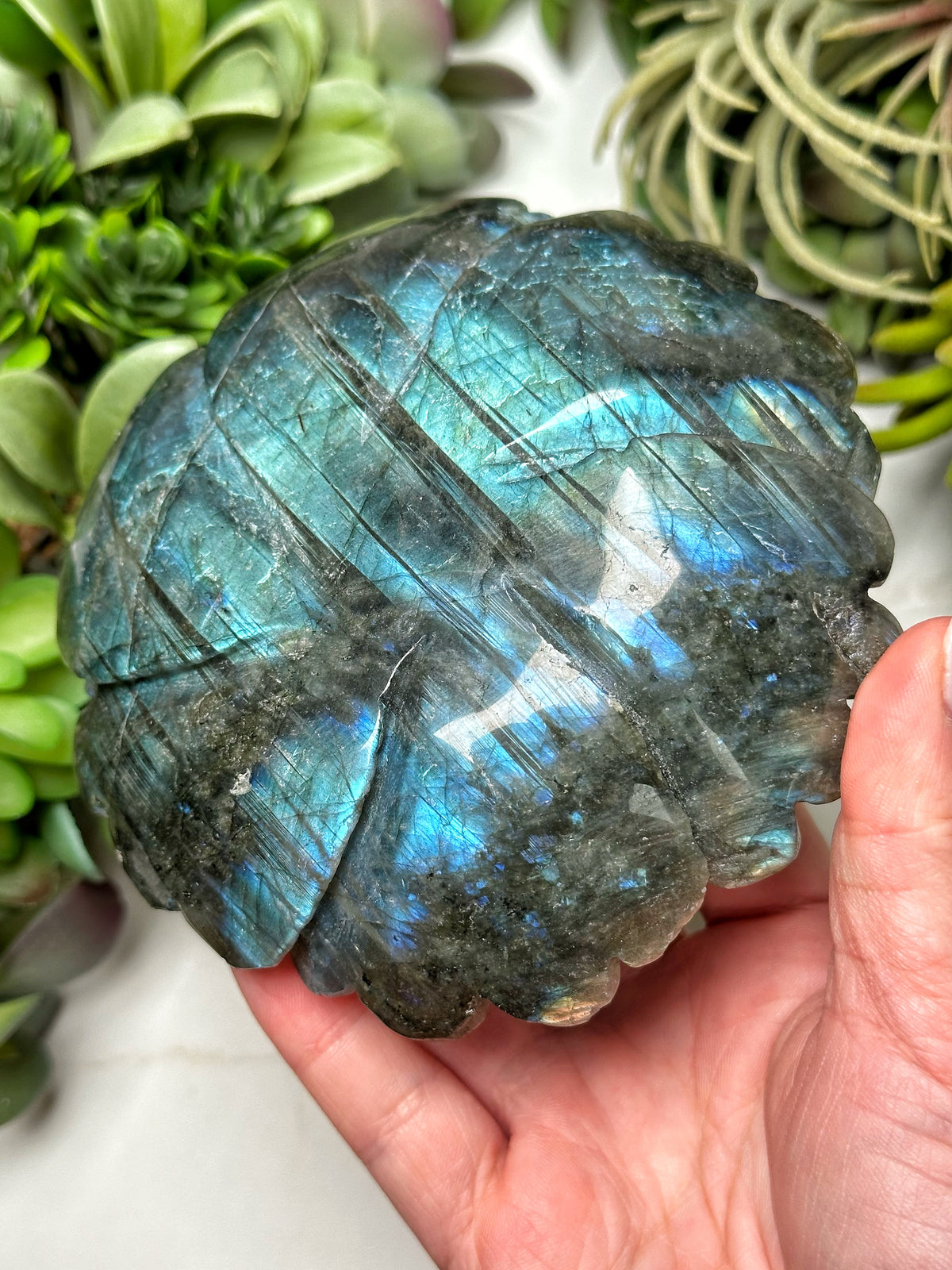 Labradorite Flower - #8