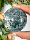 Moss Agate Sphere - #1