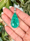 Malachite Teardrop Pendant - #1