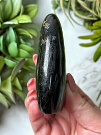 Black Tourmaline Freeform - #12