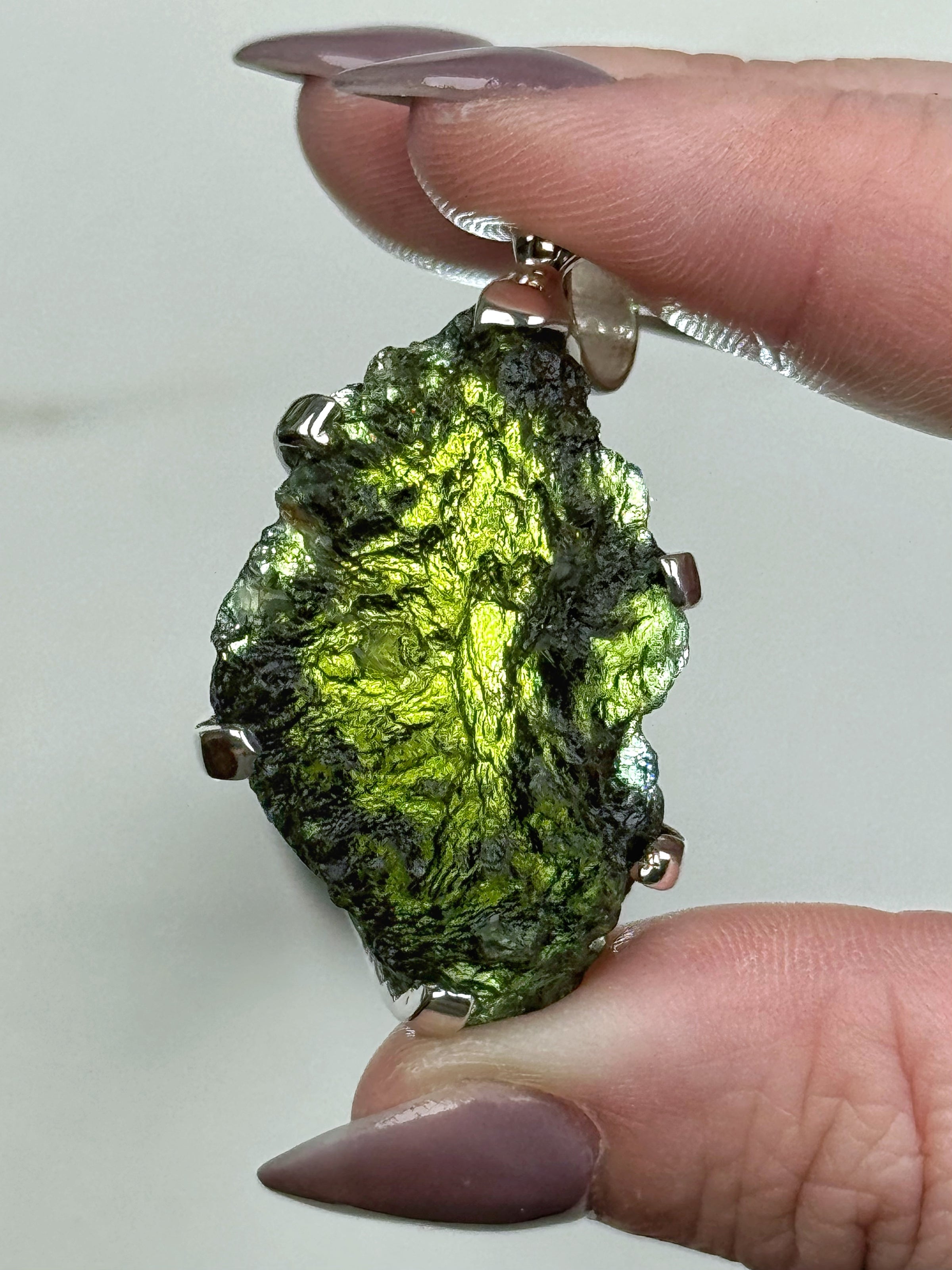 Moldavite Pendant - #16
