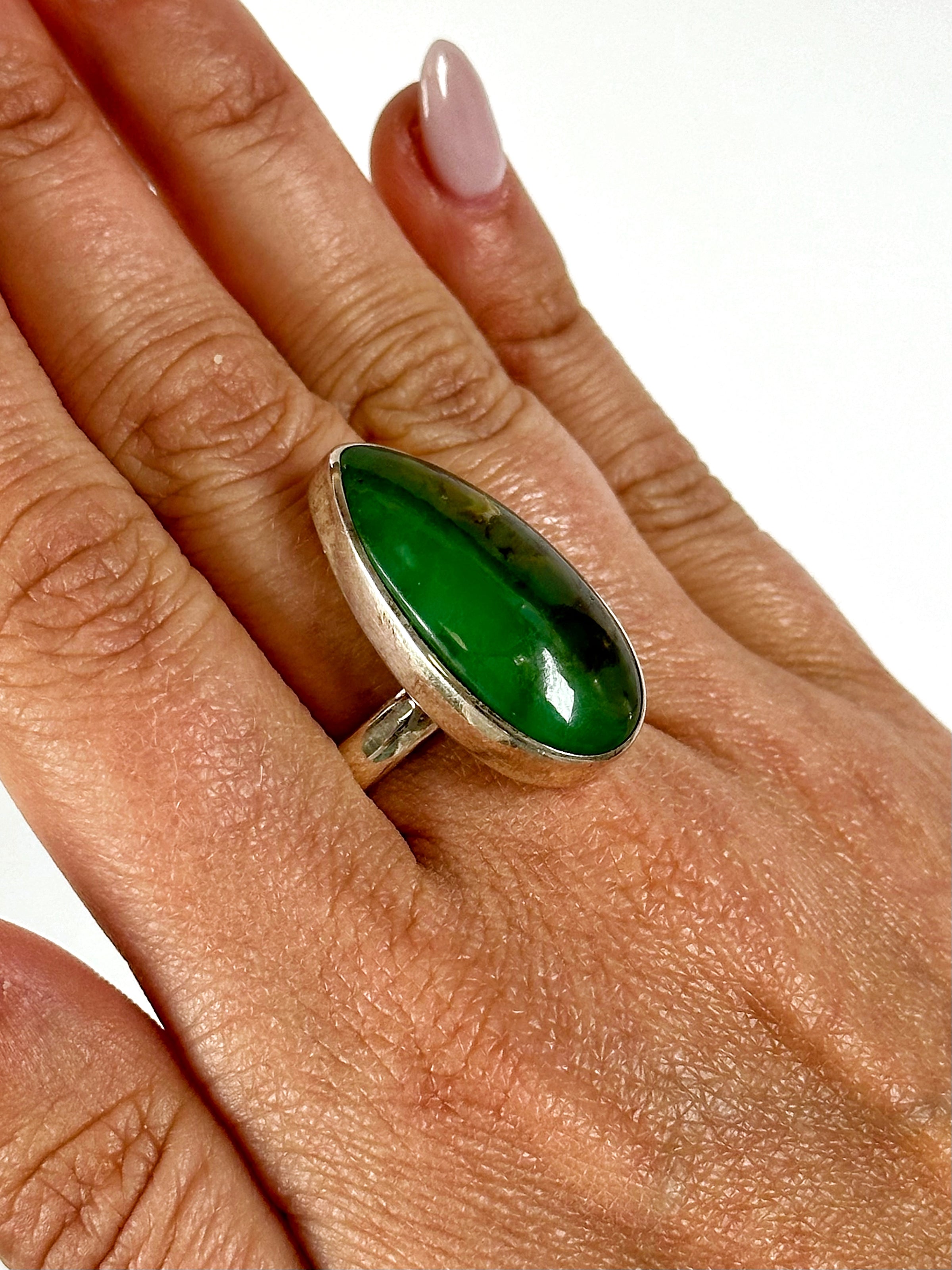 Chrysoprase Ring - #1