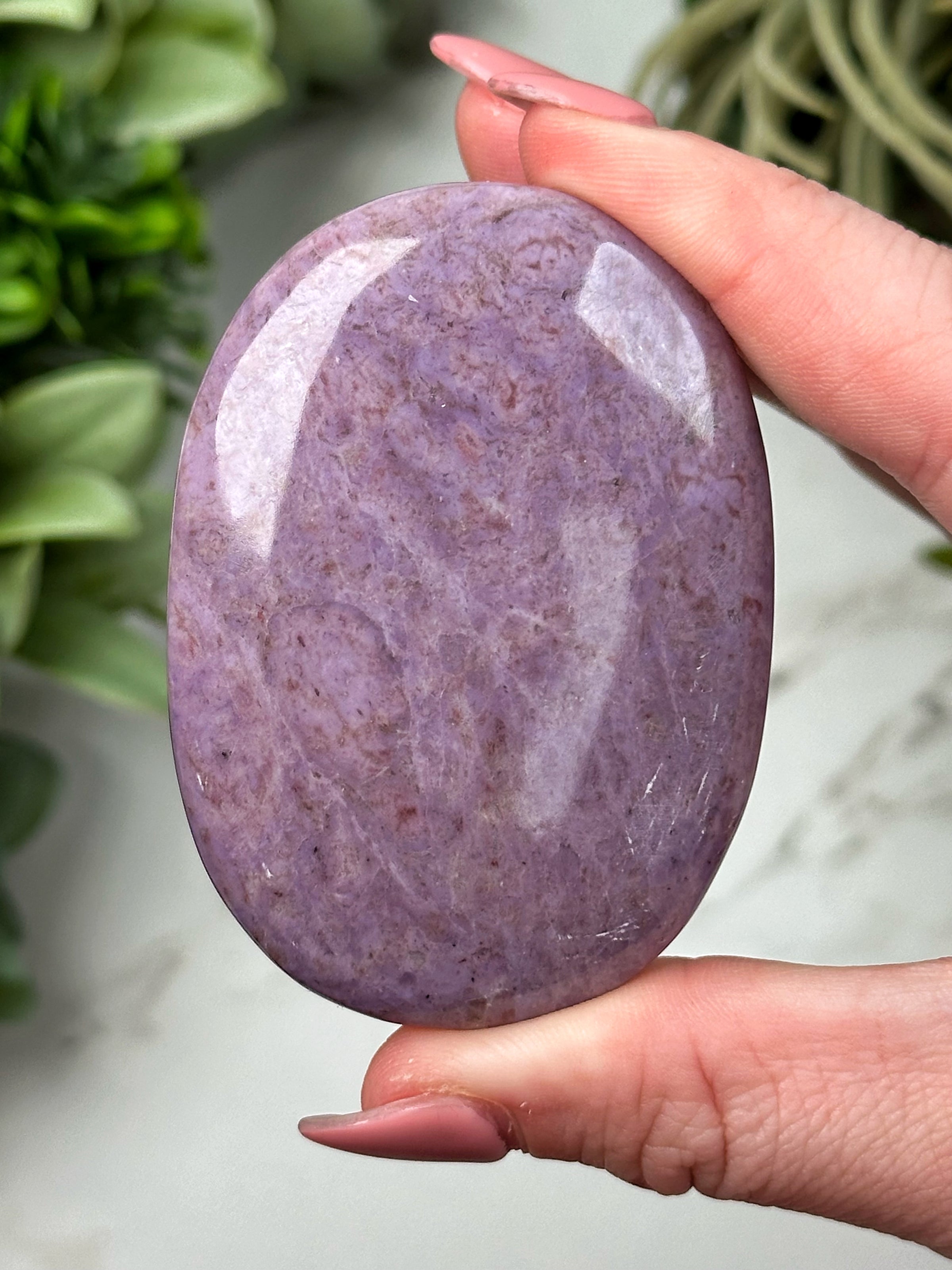 Lavender Jade Palmstone - #5