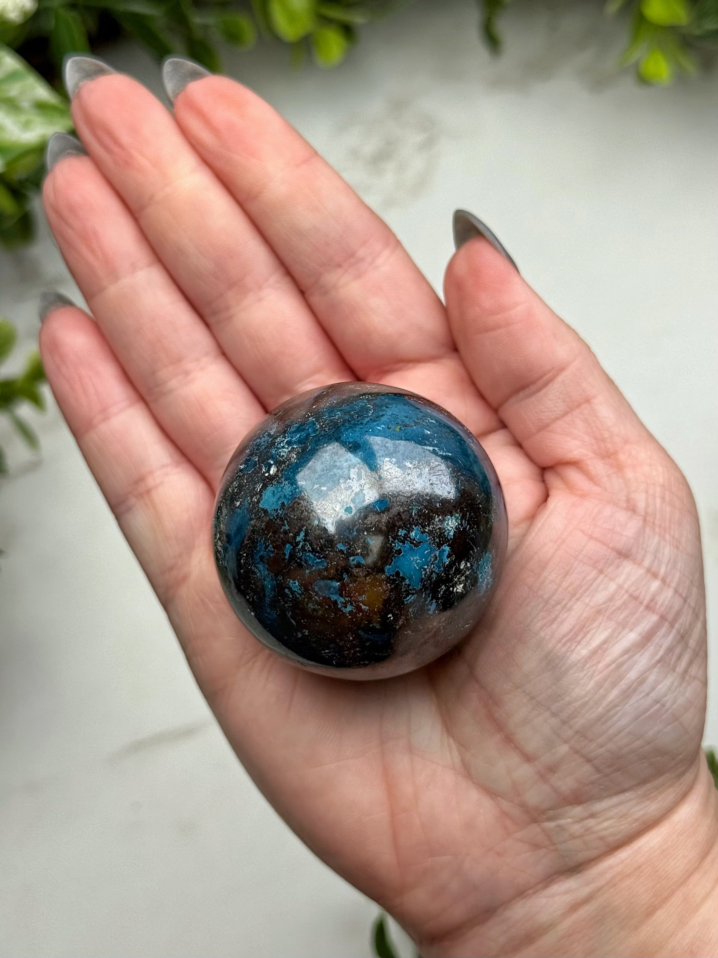Shattuckite Sphere - #3