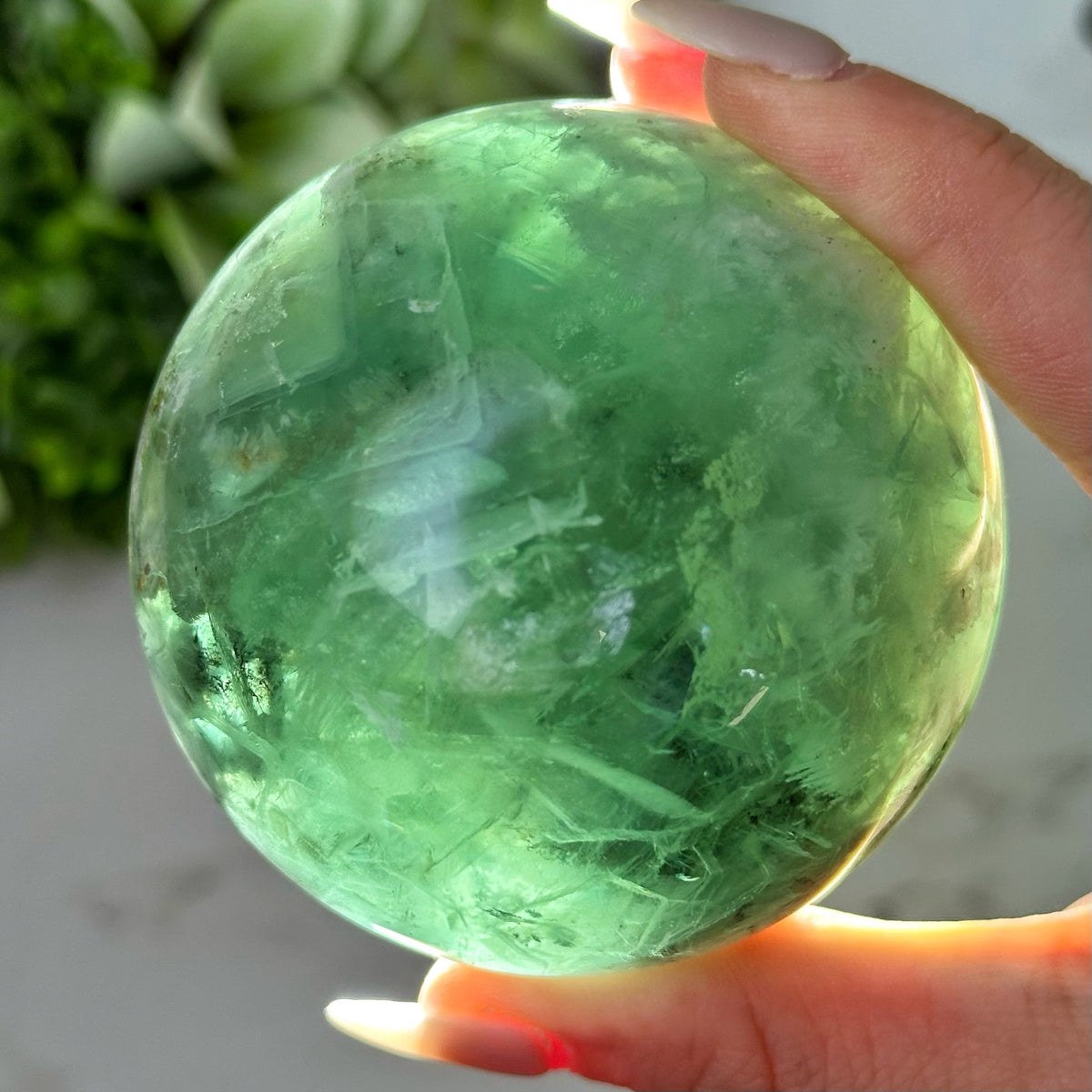 Fluorite Sphere - #4