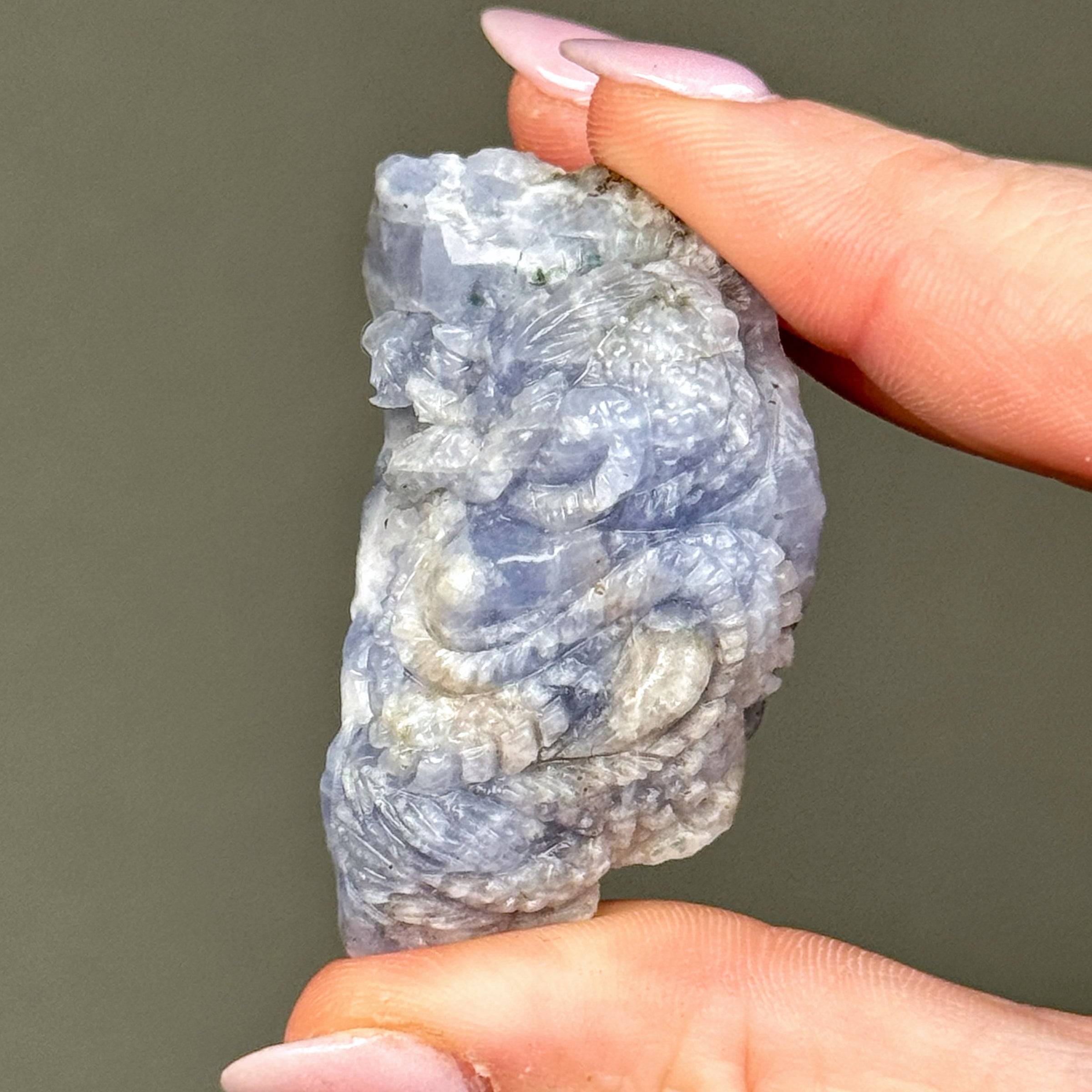 Hackmanite Dragon - #1