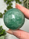 Green Strawberry Quartz Sphere - #7