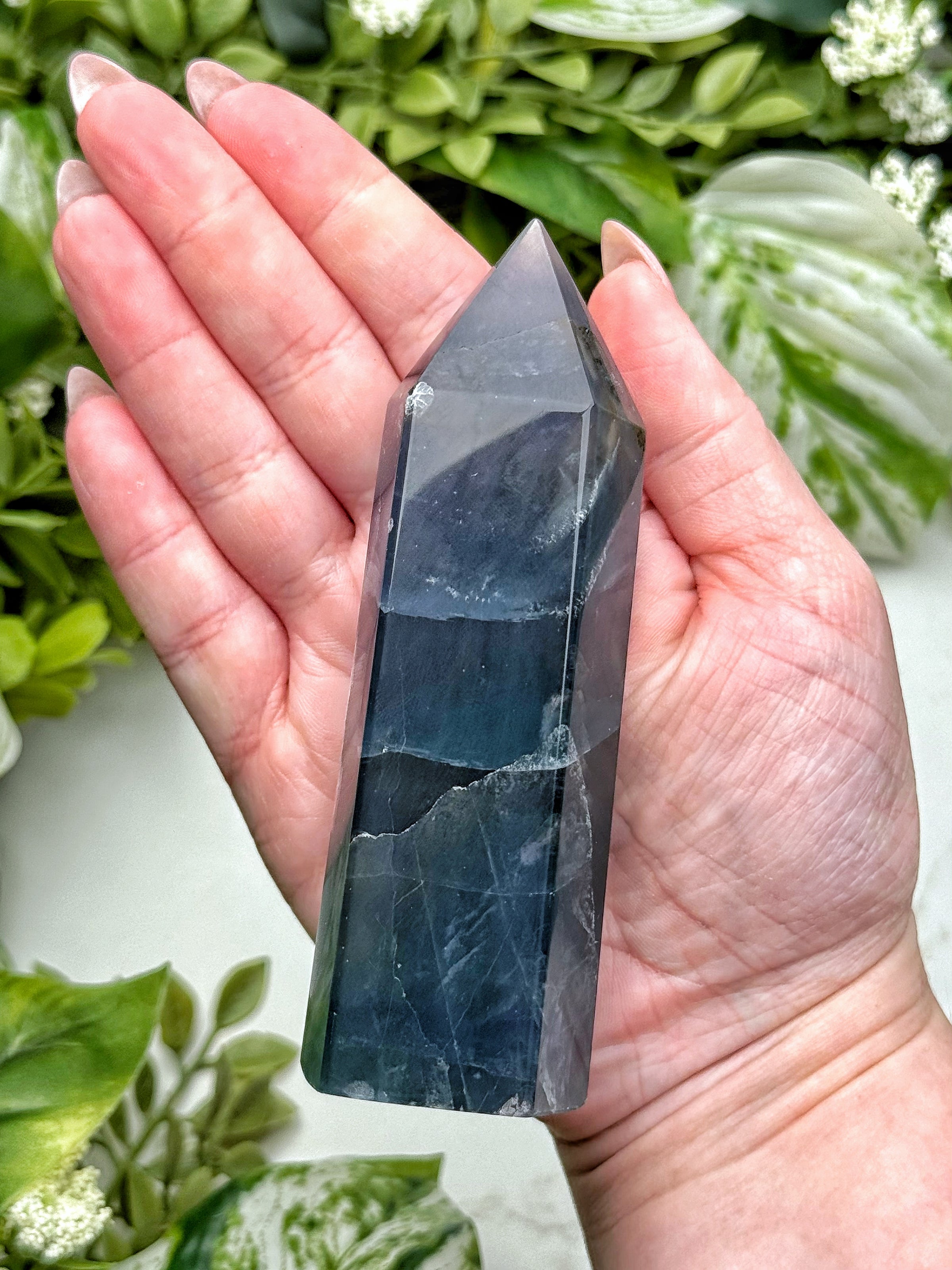 Fluorite Point - #13