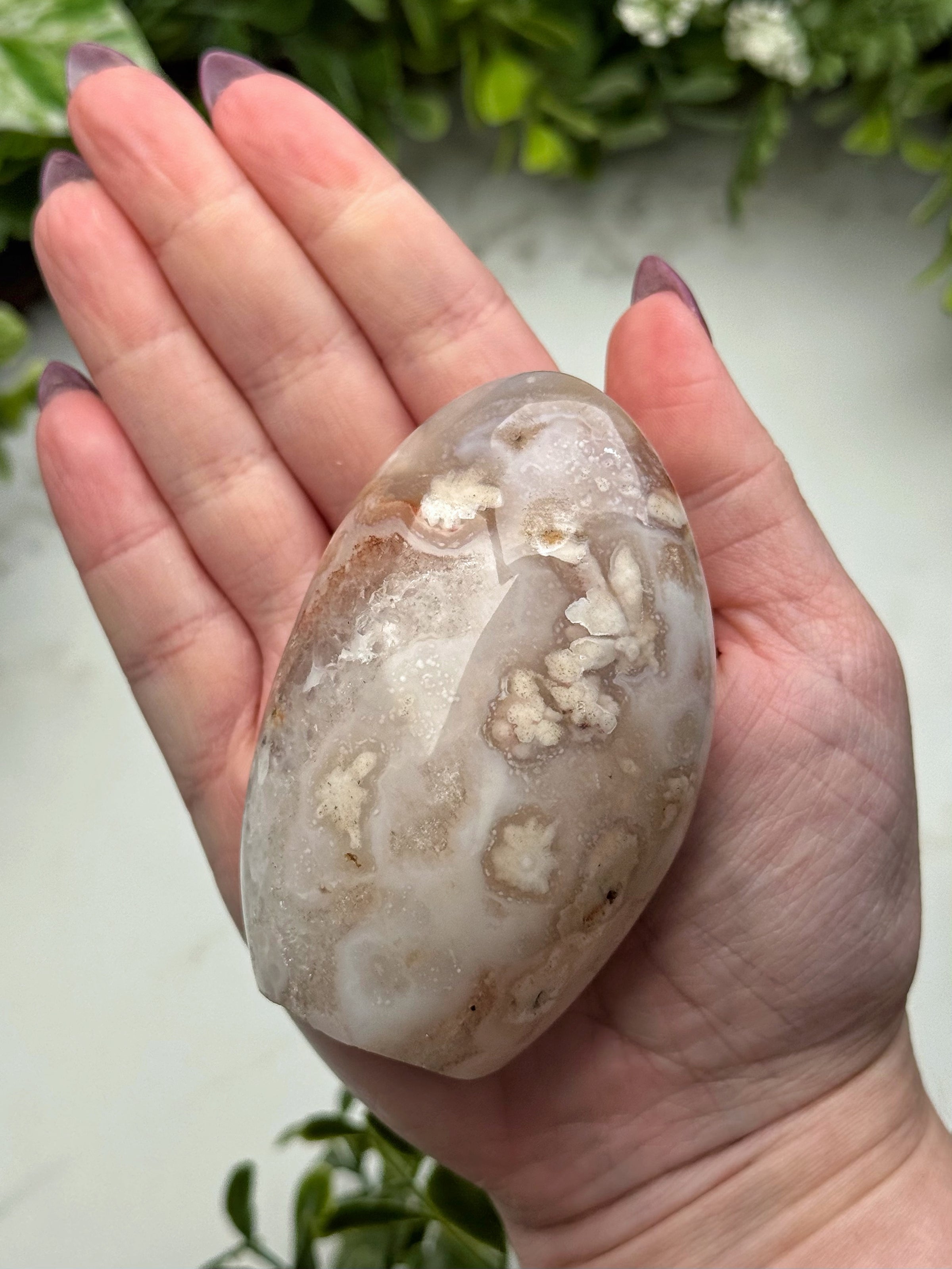 Flower Agate Freeform - #13