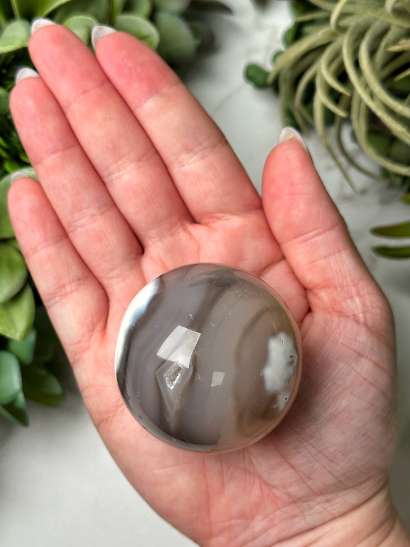 Orca Agate Sphere - #19