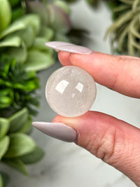 Clear Quartz Mini Spheres - Crown Chakra - No. 35