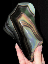 Rainbow Obsidian Freeform - #3