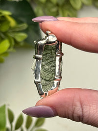 Moldavite Dragon Pendant - #111