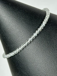 Faceted White Topaz Bracelet - #1