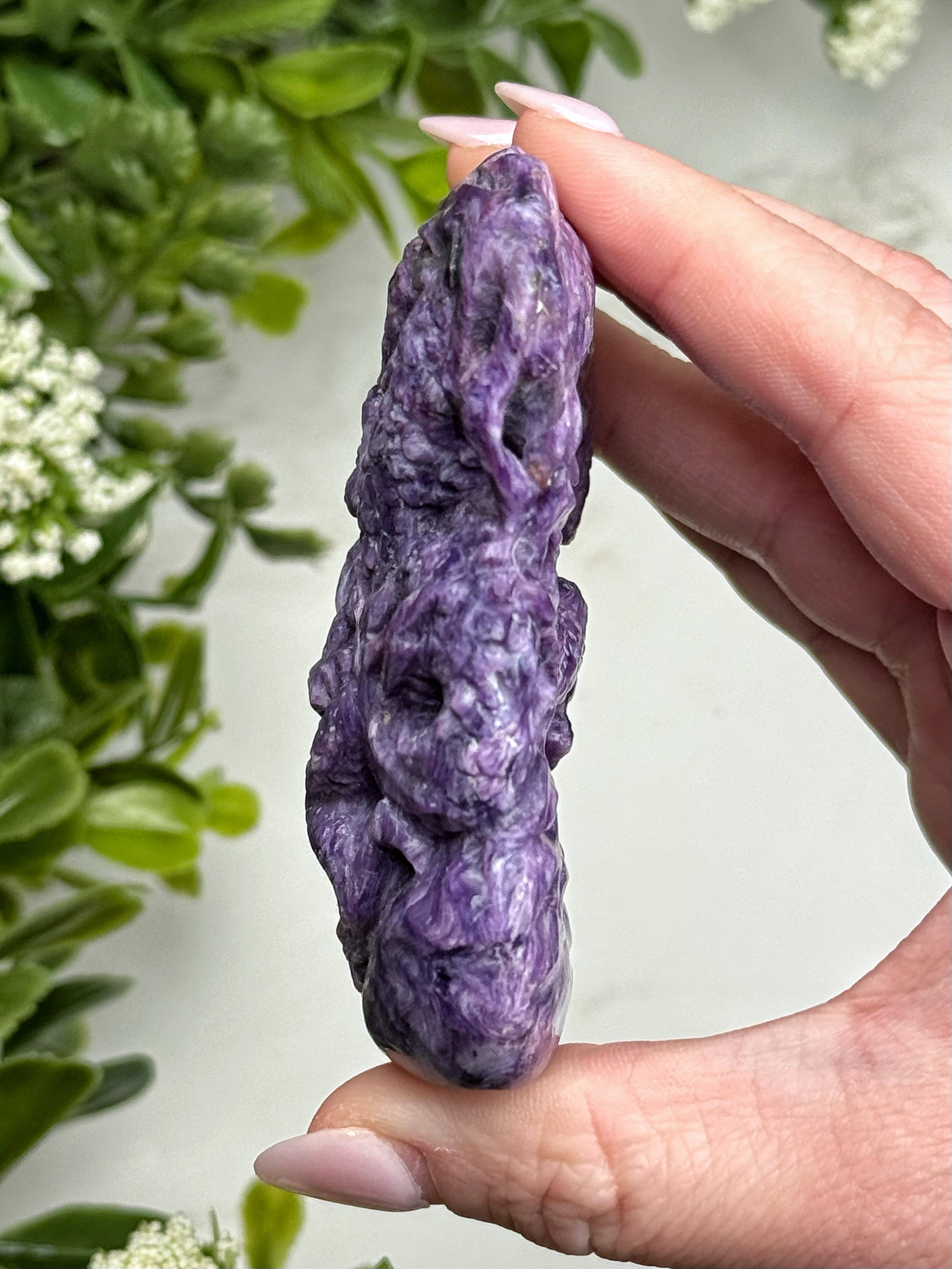 Charoite Dragon - #1