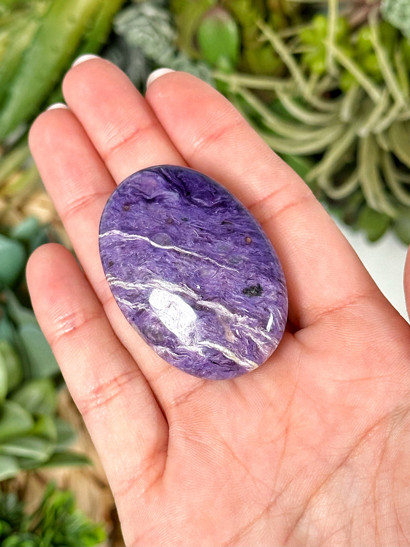 Charoite Palmstone - #3