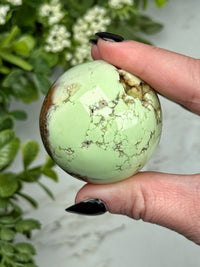 Chrysoprase Sphere - #1
