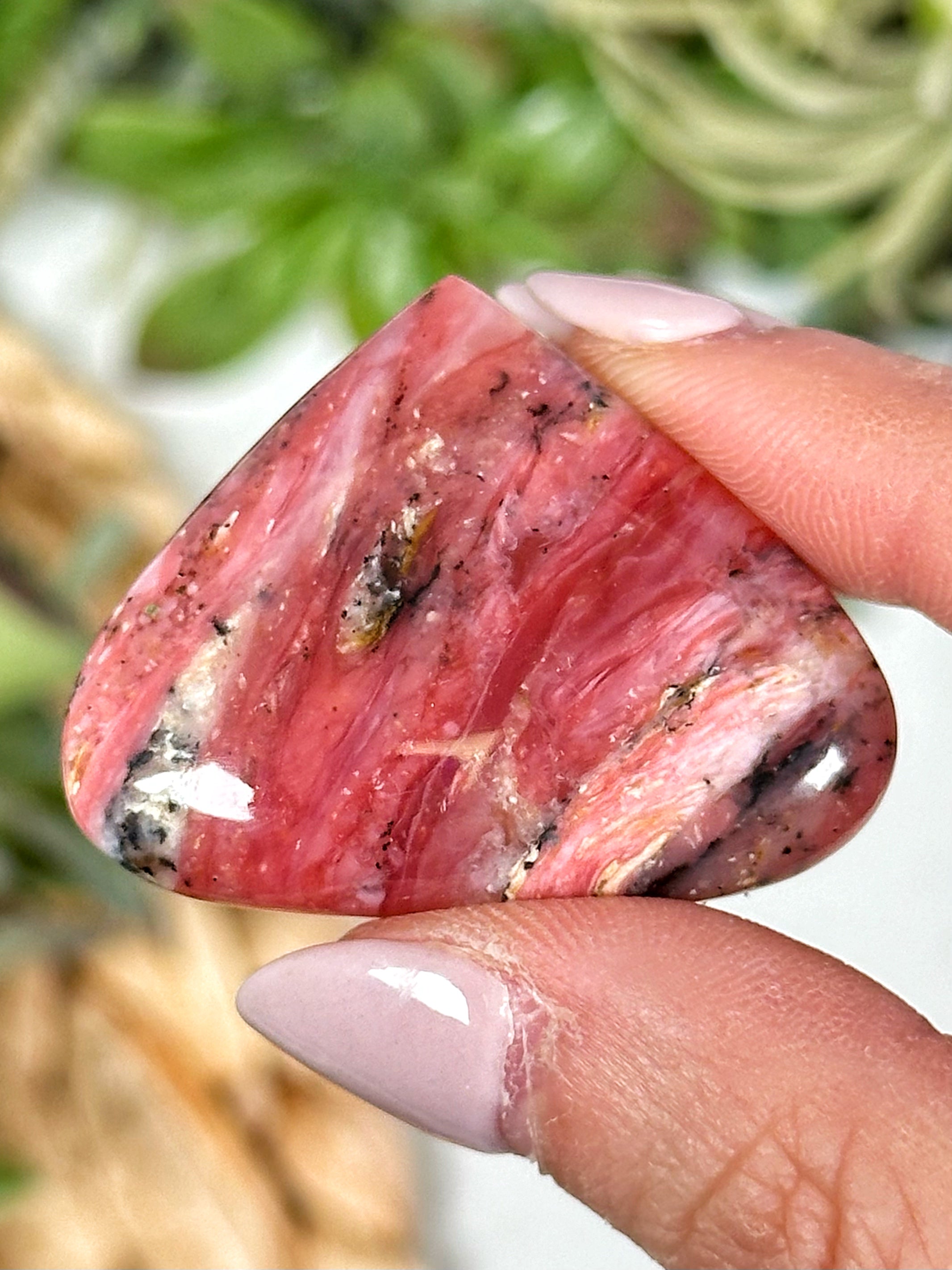 Pink Opal Cabochon - #3