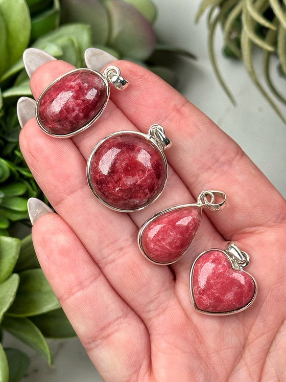 Thulite Pendants - No. 43