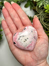 Rhodonite Heart - #7