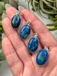 Azurite Pendants - Third-Eye & Crown Chakras - No. 60