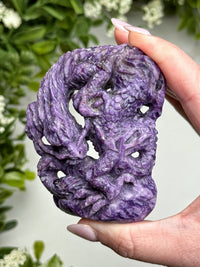 Charoite Dragon - #1