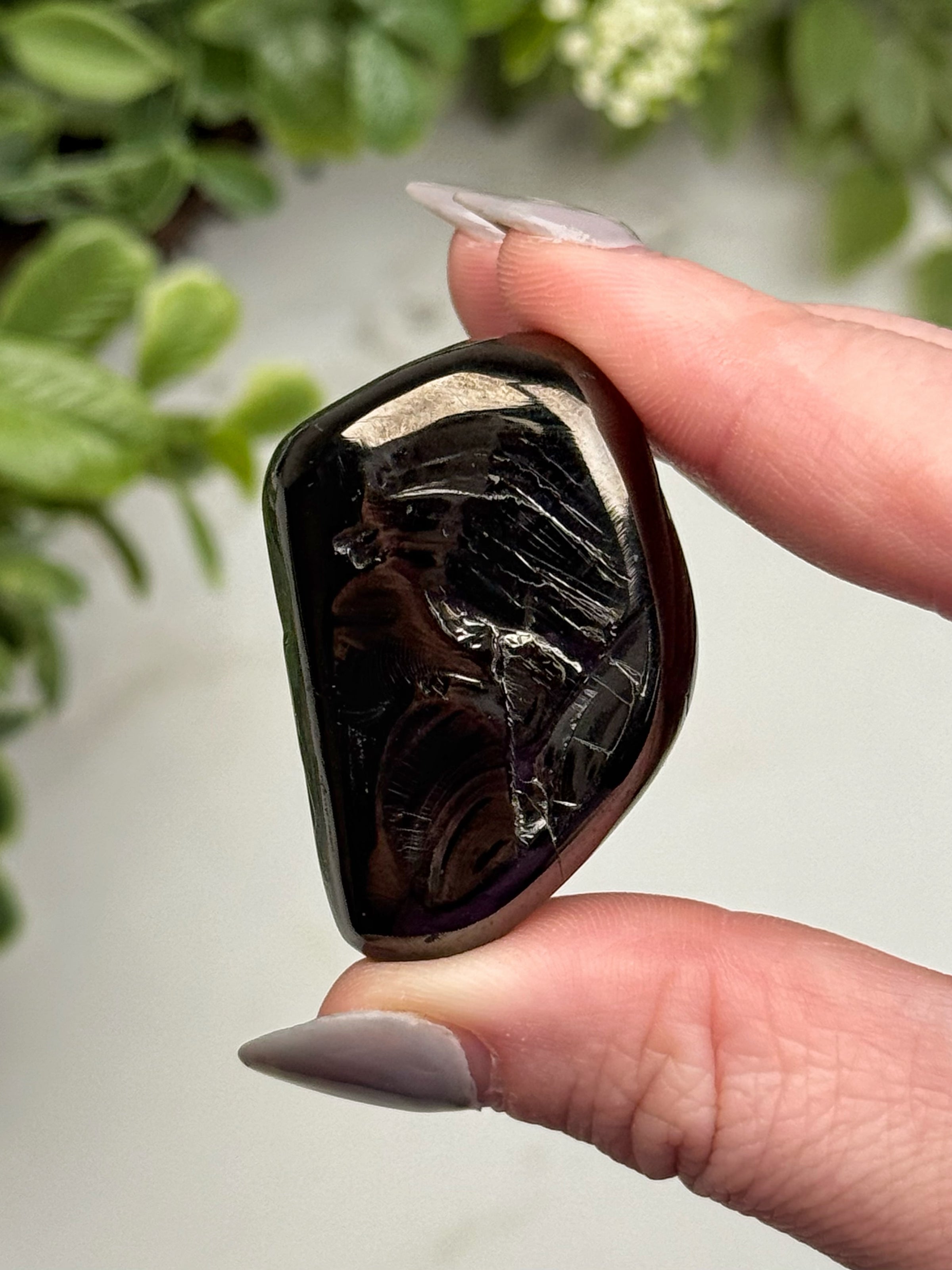 Elite Shungite Palmstone - #13