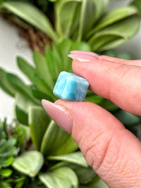 Mini Larimar Cube - #14