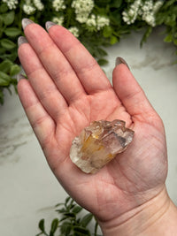 Raw Hematite in Quartz - #12