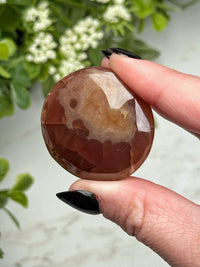 Rhodochrosite Palmstone - #6