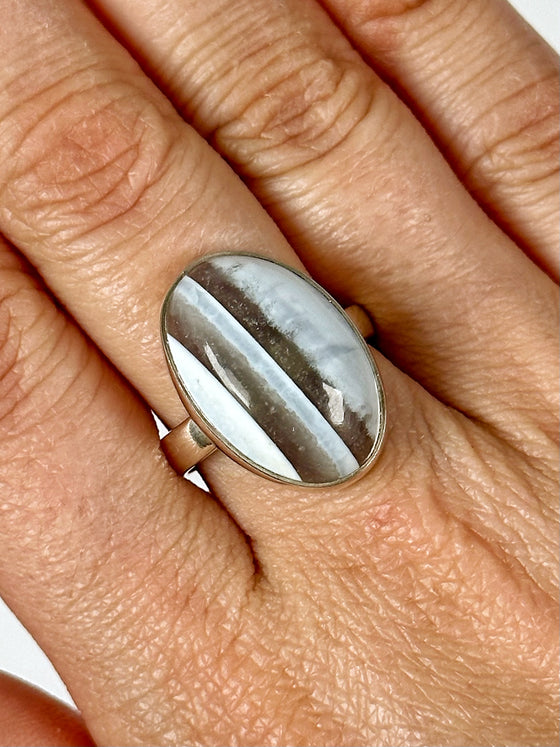Blue Opal Ring - #1