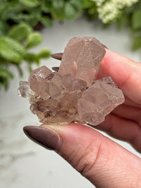Raw Hematite in Quartz - #17
