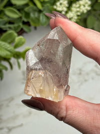 Raw Hematite in Quartz - #15