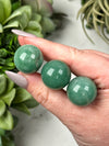 Green Aventurine Mini Spheres - Heart Chakra - No. 37