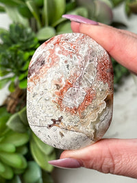 Crazy Lace Agate Palmstone - #13